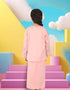KIDS BAJU KURUNG KEDAH ZESTIA (DUSTY PINK)
